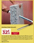 Promo Couteau pour isolants à 32,35 € dans le catalogue Gedimat à Noyon
