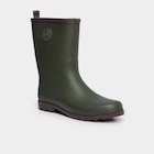 Bottes de pluie vert homme en promo chez La Halle Bottes de pluie vert homme dans le catalogue La Halle