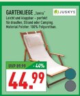 Gartenliege Tavira Angebote von Juskys bei Marktkauf Beckum für 44,99 €