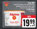 Innen-Weiß Angebote von Alpina bei E center Bamberg für 19,99 €