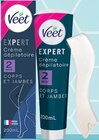 Crème dépilatoire Expert corps et jambes au beurre de karité - VEET - Intermarché Hyper à Nancy Crème dépilatoire Expert corps et jambes au beurre de karité - VEET en promo chez Intermarché Hyper Nancy à 0,92 €