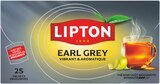 Thé noir earl grey - LIPTON dans le catalogue Intermarché Super