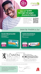 Aktueller mea - meine apotheke Apotheken Prospekt für Wegberg: Unsere Juni-Angebote mit 4} Seiten, 01.06.2026 - 30.06.2026