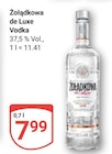 Vodka im Angebot bei GLOBUS in Bad Homburg Vodka Angebote von Żołądkowa de Luxe bei GLOBUS Bad Homburg für 7,99 €