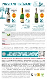 Prix et réduction Crémant D'Alsace Brut dans le prospectus Intermarché Hyper en cours Offre Crémant D'Alsace Brut dans le catalogue Intermarché Hyper du moment à la page 28