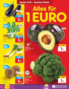Kiwi im aktuellen Netto Marken-Discount Prospekt (Dresden) Kiwi im Netto Marken-Discount Prospekt "Aktuelle Angebote" mit 76 Seiten (Dresden)