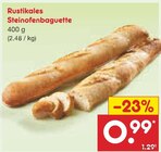 Rustikales Steinofenbaguette im Angebot bei Netto Marken-Discount in Regensburg Rustikales Steinofenbaguette Angebote bei Netto Marken-Discount Regensburg für 0,99 €