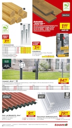 toom Baumarkt Zaun Sichtschutz im Prospekt 