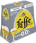 Bière Blonde sans alcool 0,0% vol. - LEFFE dans le catalogue Casino Supermarchés