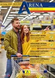 Arena Markt Prospekt für Dortmund mit 5 Seiten Arena Markt Prospekt für Dortmund: "ARENA ANGEBOTE", 5 Seiten, 20.05.2022 - 25.05.2022