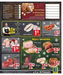 EDEKA Salami im Prospekt 