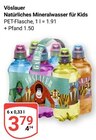 Natürliches Mineralwasser für Kids Angebote von Vöslauer bei GLOBUS Erlangen für 3,79 €