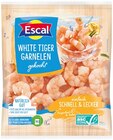 White Tiger Garnelen im Angebot bei REWE in Freiberg White Tiger Garnelen Angebote von Escal bei REWE Freiberg für 6,99 €