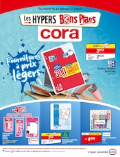 Catalogue Supermarchés Cora en cours à Leffrinckoucke et alentours, "Fournitures à prix légers.", 4 pages, 16/07/2024 - 27/07/2024