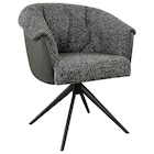 ARMLEHNSTUHL Sitzfläche 180° drehbar, Stoffauswahl Webstoff Dunkelgrau, Schwarz von Novel im aktuellen XXXLutz Prospekt für 219,00 €