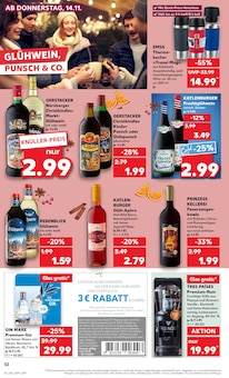 Glühwein im Kaufland Prospekt "Aktuelle Angebote" mit 64 Seiten (Hamm)