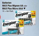 Batterien von Energizer im aktuellen V-Markt Prospekt für 4,99 €