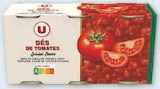 Pulpe de tomates - U en promo chez Super U Pulpe de tomates - U dans le catalogue Super U