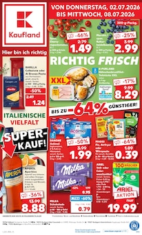 Süßigkeiten im Kaufland Prospekt "Hier bin ich richtig" mit 75 Seiten (Stuttgart)
