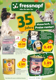 Fressnapf Prospekt "35 Jahre - Pfoten hoch, Preise runter!" für Berlin, 15 Seiten, 13.03.2025 - 19.03.2025