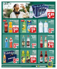 Coca Cola im aktuellen EDEKA Prospekt (Augsburg) Coca Cola im EDEKA Prospekt "Wir lieben Lebensmittel." mit 32 Seiten (Augsburg)