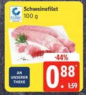 Schweinefilet bei E aktiv markt im Friedrichstadt Prospekt für 0,88 €