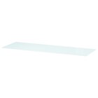 Deckplatte Glas weiß/hellgrün 120x40 cm von BESTÅ für 30,00 € bei IKEA im Angebot Deckplatte Glas weiß/hellgrün 120x40 cm von BESTÅ im aktuellen IKEA Prospekt