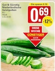 Niederländische Salatgurken bei WEZ im Rehburg-Loccum Prospekt für 0,69 €