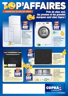 Prospectus Copra à Vaison-la-Romaine, "TOP'AFFAIRES", 2 pages de promos valables du 25/06/2025 au 12/07/2025