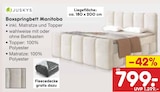 Boxspringbett Manitoba im Netto Marken-Discount Prospekt Boxspringbett Manitoba von Juskys im aktuellen Netto Marken-Discount Prospekt für 799,00 €