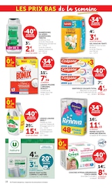 Lessive en promo dans le catalogue Super U à la page 18