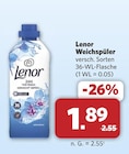 Weichspüler im Angebot bei combi in Melle Weichspüler Angebote von Lenor bei combi Melle für 1,89 €