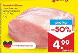Schweine-Rücken Angebote bei Netto Marken-Discount Hagen für 4,99 €