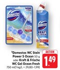 WC Stein Power 5 Ocean Angebote von Domestos bei E center Stuttgart für 1,49 €