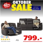 Kingston 3-Sitzer oder 2-Sitzer Sofa Angebote von Seats and Sofas bei Seats and Sofas Hattingen für 799,00 €
