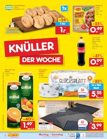 Coca Cola im Netto Marken-Discount Prospekt "Aktuelle Angebote" mit 58 Seiten (Rostock)