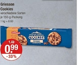 Cookies von Griesson im aktuellen V-Markt Prospekt für 0,99 €