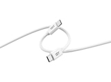 IUC-5200, USB Typ-C Kabel, 2 m, Weiß von ISY im aktuellen MediaMarkt Saturn Prospekt für 9,99 €