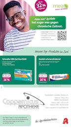 mea - meine apotheke Prospekt für Hamburg: "Unsere Juni-Angebote", 4 Seiten, 01.06.2026 - 30.06.2026