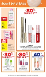 Promos Maquillage dans le catalogue "TOUTES EN BEAUTÉ" de Carrefour Market Maquillage en promo dans le catalogue Carrefour Market à la page 7