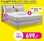 Boxspringbett für 699,00 € bei SB Möbel Boss im Angebot Boxspringbett im aktuellen SB Möbel Boss Prospekt