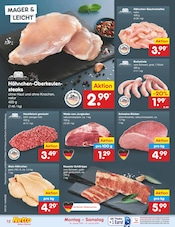 Aktueller Netto Marken-Discount Prospekt mit Hackfleisch, "Aktuelle Angebote", Seite 12