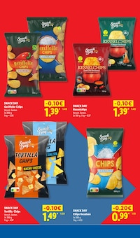 Chips im aktuellen Lidl Prospekt (Mönchengladbach) Chips im Lidl Prospekt "Der Preisführer macht Deutschland dauerhaft günstiger!" mit 42 Seiten (Mönchengladbach)