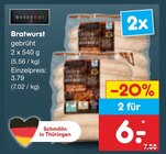 Bratwurst gebrüht Angebote bei Netto Marken-Discount Plauen für 6,00 €
