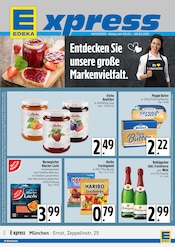 Aktueller E xpress Supermarkt Prospekt in Feldkirchen und Umgebung, "Entdecken Sie unsere große Markenvielfalt." mit 4 Seiten, 03.03.2025 - 08.03.2025