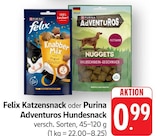 Felix Katzensnack im Angebot bei EDEKA in Filderstadt Felix Katzensnack Angebote von Purina bei EDEKA Filderstadt für 0,99 €