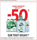 Promo -50% de remise immédiate sur le 2ème sur tout volvic à  dans le catalogue Intermarché à Gréasque