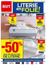 Catalogue But à Feytiat, avec 20 pages Prospectus But à Feytiat, "Literie en folie !", 20 pages, 22/06/2021 - 16/08/2021