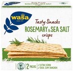 Tasty Snacks Crisps oder Tasty Snacks Rounds im Angebot bei REWE in Hof Tasty Snacks Crisps oder Tasty Snacks Rounds Angebote von Wasa bei REWE Hof für 1,99 €