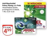 Waschmittel Pulver Angebote von Ariel bei GLOBUS Hoyerswerda für 4,99 €